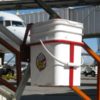 FCH-100 airside FOD can mount on a stairway