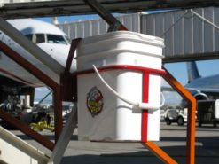 FCH-100 airside FOD can mount on a stairway