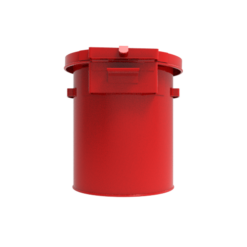 Gallon Red FOD Can