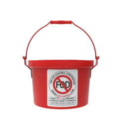 Gallon Red FOD Can