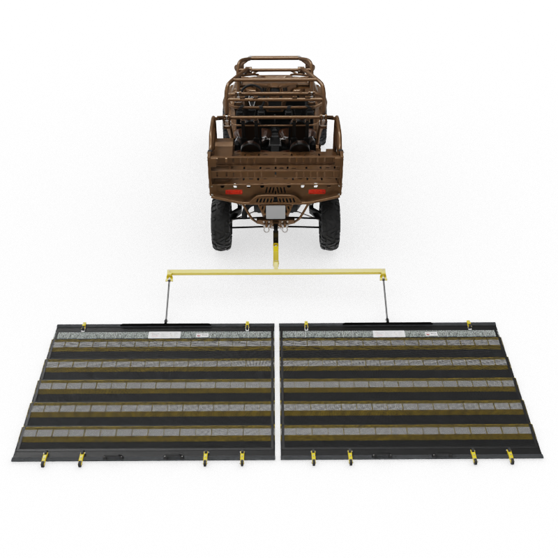 military airfield sweeper