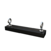 24-inch heavy-duty magnetic sweeper for picking up metal debris on rough or uneven surfaces.