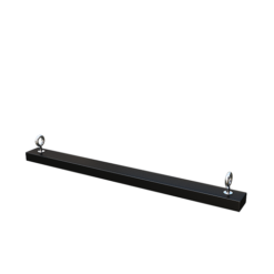 60-inch hanging magnetic FOD sweeper designed to collect metal debris from floors or outdoor surfaces.