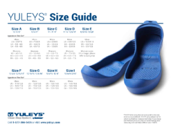 YULEYS® Sizing Information